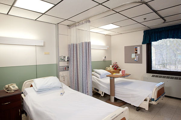 Patient Room at UPMC McKeesport
